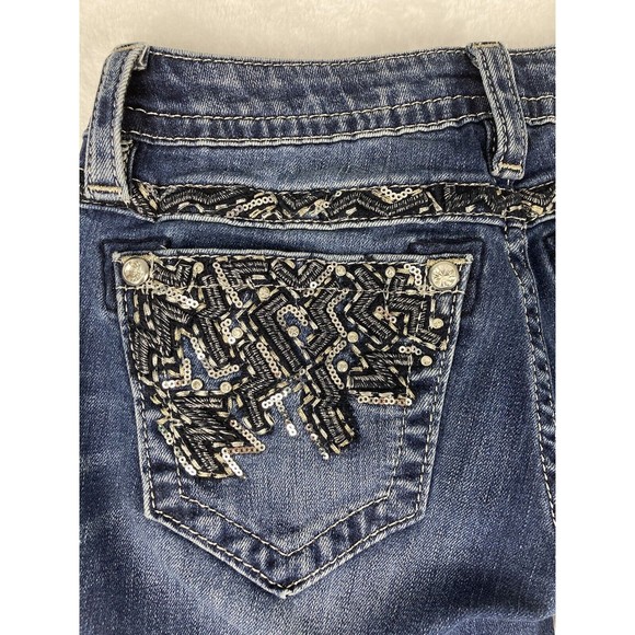 Miss Me Signature Skinny Jeans Women's Medium Wash Blue Size 26 - Picture 13 of 16